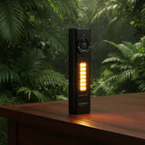 POWERTAC QUAD 2000 Lumen Flashlight | 4-in-1 Flat Design | USB-C Rechargeable | Green Laser + UV + Warm Side Light | Brightest Multi-Beam Tactical Light