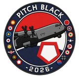 Mach 5 Pitch Black 2026 Indonesian Air Force C-130 Hercules Patch