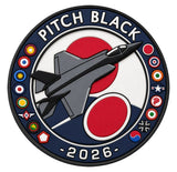 Mach 5 Pitch Black 2026 Japan Air Self-Defense Force F-35 Lightning Patch