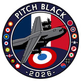 Mach 5 Pitch Black 2026 French Air and Space Force A400M Sticker