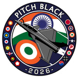 Mach 5 Pitch Black 2026 Indian Air Force Rafale Sticker
