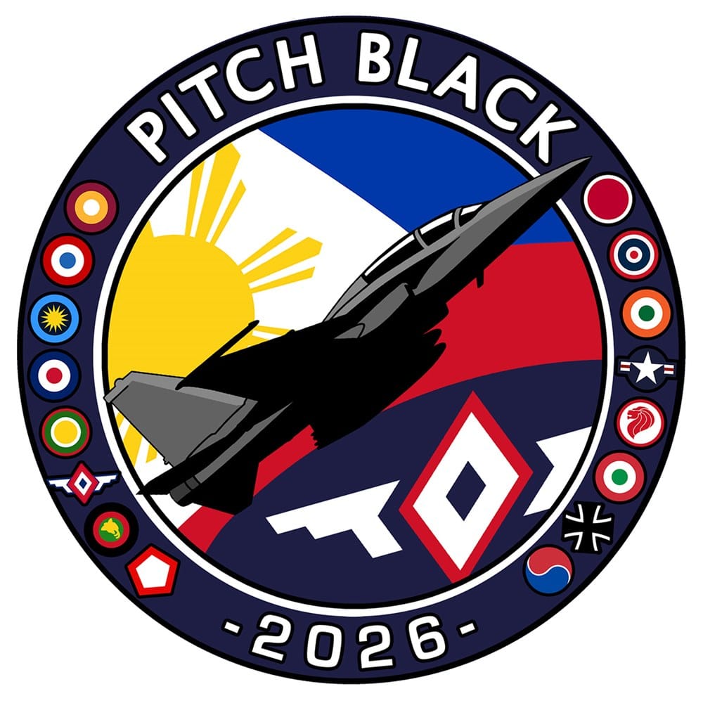 Mach 5 Pitch Black 2026 Philippine Air Force FA-50 Sticker
