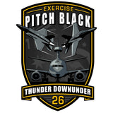 Mach 5 Pitch Black 2026 Royal Australian Air Force F-35 Lightning F/A-18 Hornet E-7 Wedgetail Sticker