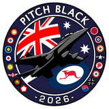Mach 5 Pitch Black 2026 Royal Australian Air Force F/A-18 Hornet Sticker