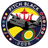 Mach 5 Pitch Black 2026 Royal Brunei Air Force C-295 Sticker