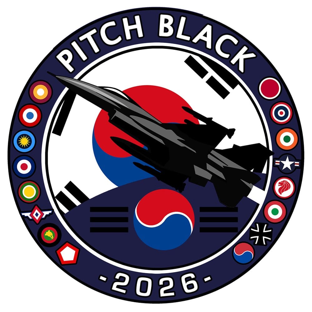Mach 5 Pitch Black 2026 Republic of Korea Air Force KV-16V Sticker
