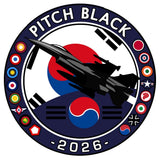 Mach 5 Pitch Black 2026 Republic of Korea Air Force KV-16V Sticker