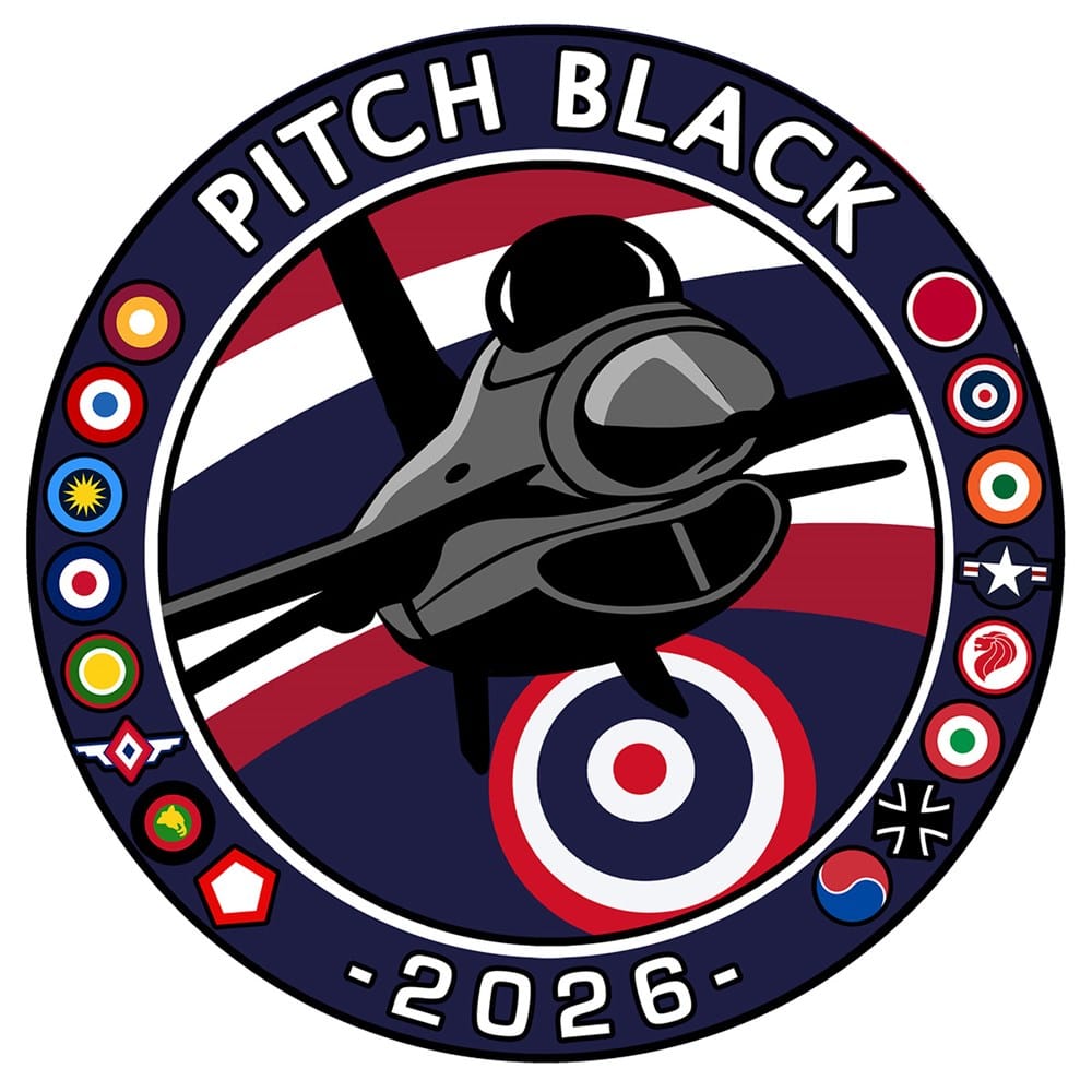 実物　PITCH BLACK 2022 参加部隊ワッペン All Pitch Black Merchandise