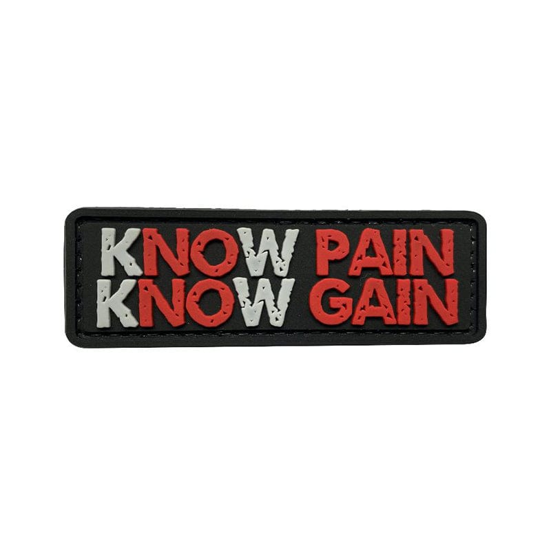 Valhalla Know Pain,Know Gain PVC Patch