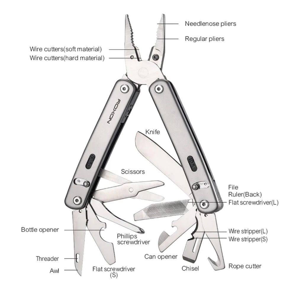 Roxon Flex Modular 19-in-1 multitool