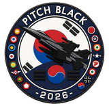 Mach 5 Pitch Black 2026 Republic of Korea Air Force KV-16V Patch