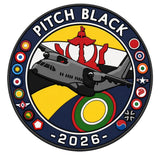 Mach 5 Pitch Black 2026 Royal Brunei Air Force C-295 Patch
