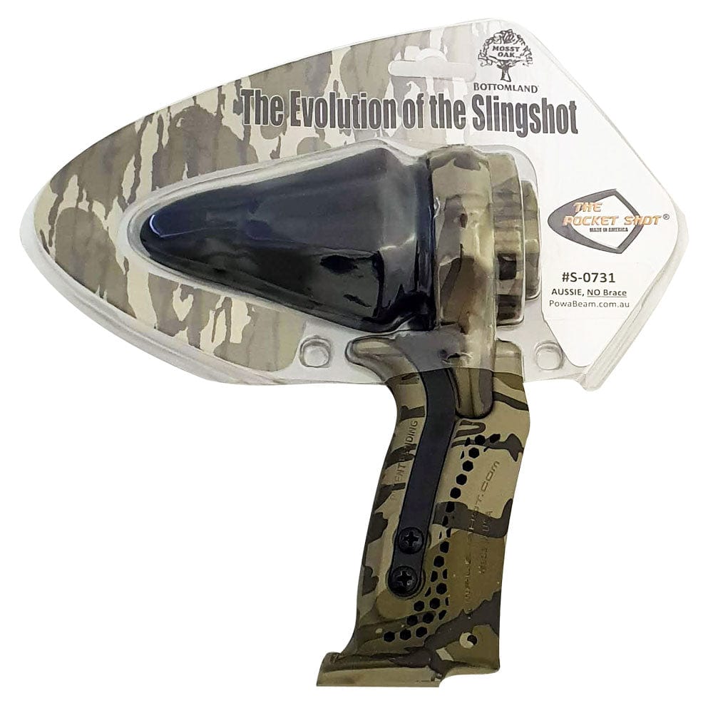 Powabeam Pocket Shot Hammer Slingshot-Mossy Oak 1