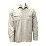 Bamboo "Dundee" Long Sleeve Shirt - Stone