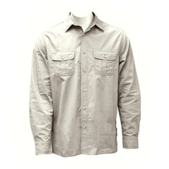 Bamboo "Dundee" Long Sleeve Shirt - Stone