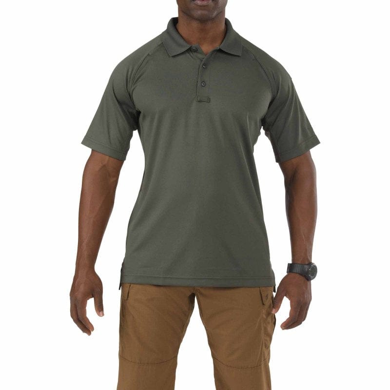 5.11 Performance Short Sleeve Polo TDU Green Front