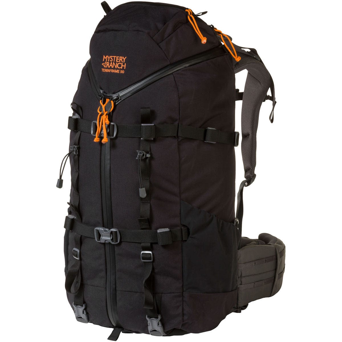 Mystery Ranch Terraframe 3-Zip 50 Pack Black 