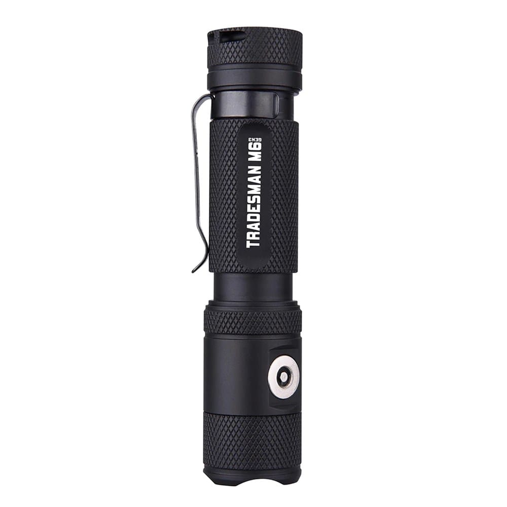 Powertac M6 GEN3 Tradesman - 2,030 Lumen Magnetic Tail Cap EDC Light