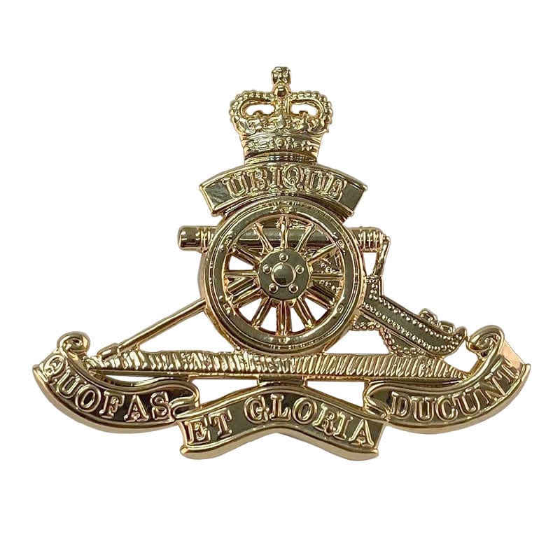 Artillery Metal Beret Badge 
