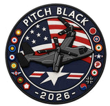 Mach 5 Pitch Black 2026 United States Air Force MV-22 Osprey Patch