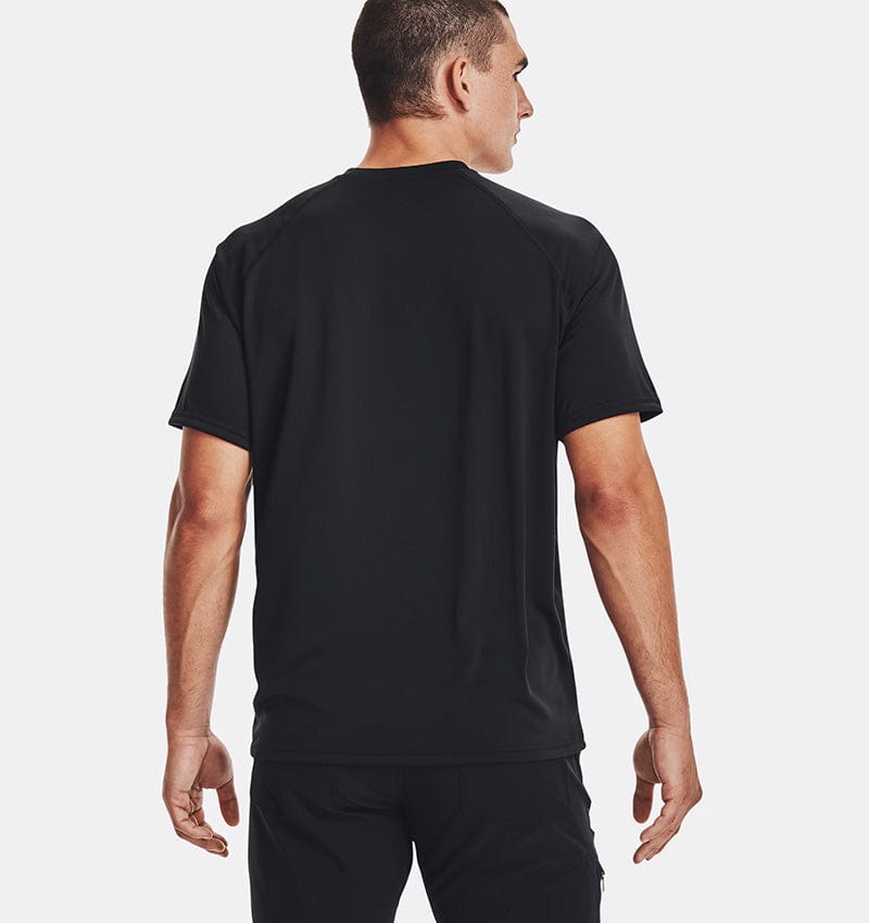 Under Armour Tactical Tech Short Sleeve T-Shirt Dark Navy Blue Back