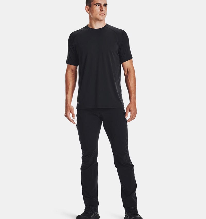 Under Armour Tactical Tech Short Sleeve T-Shirt Dark Navy Blue Full