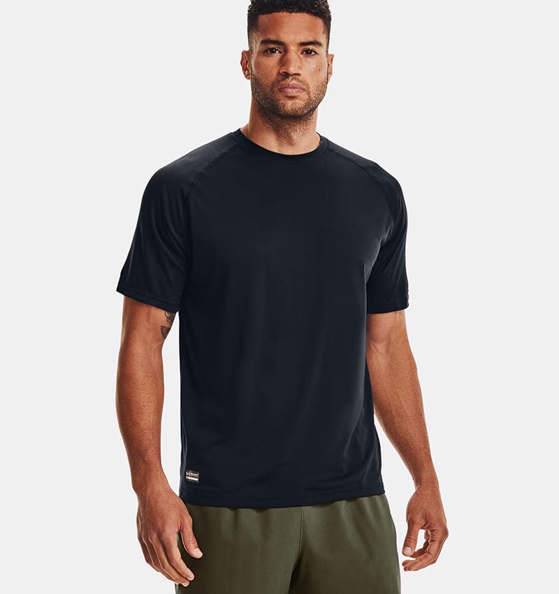 Under Armour Tactical Tech Short Sleeve T-Shirt Black Front