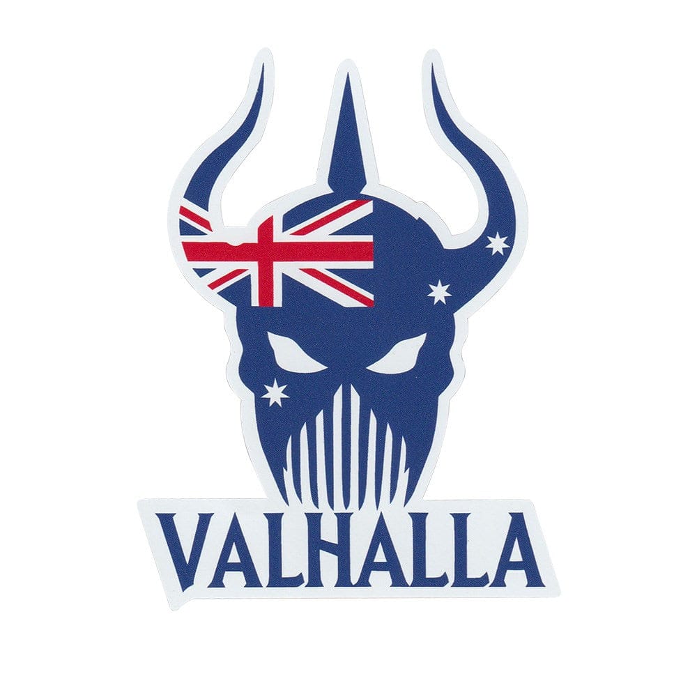 Valhalla Australia Flag Sticker