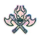 Valhalla Crossed Axe Sticker
