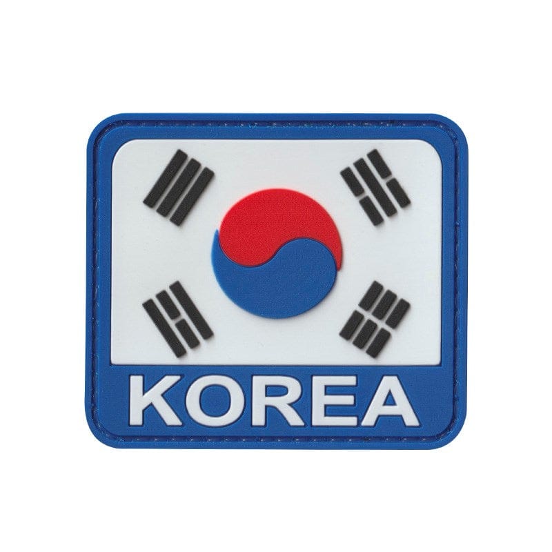 Valhalla South Korea Flag PVC Patch
