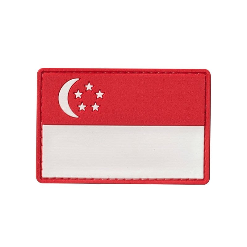 Valhalla Singapore Flag PVC Patch