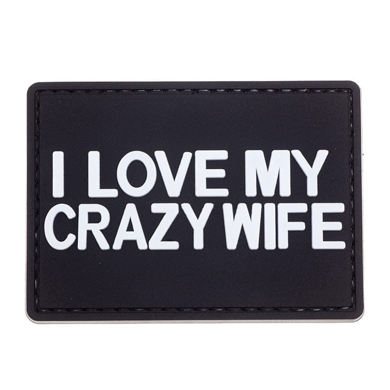 Valhalla I Love My Crazy Wife PVC Patch