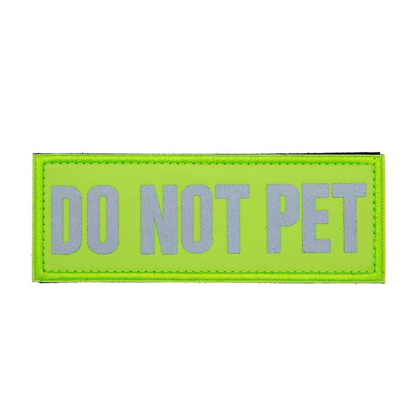 Valhalla Reflective Do Not Pet Patch