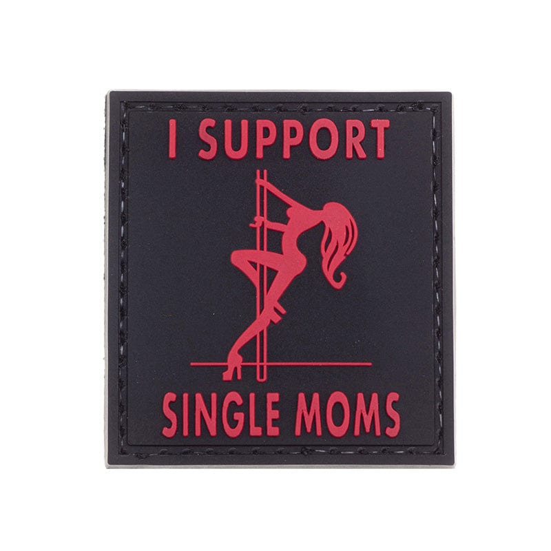 Valhalla I Support Single Moms PVC Patch