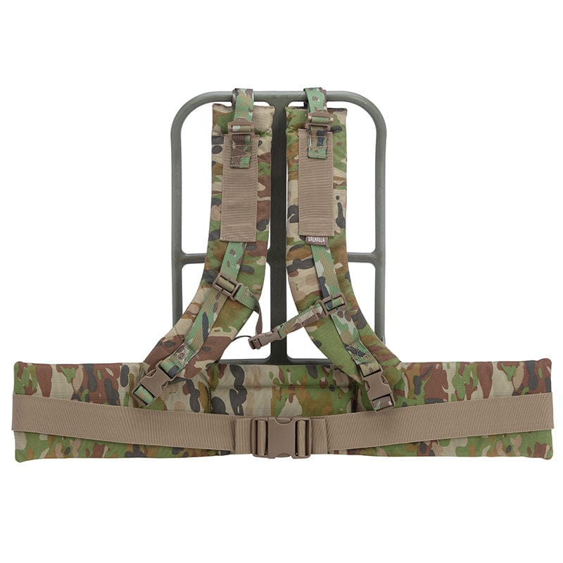 Valhalla Palice Frame with Fight Light Shoulder Straps and Versa Waist Pad Bundle