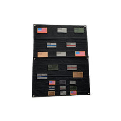 Valhalla Patch Display Wall Mat Black