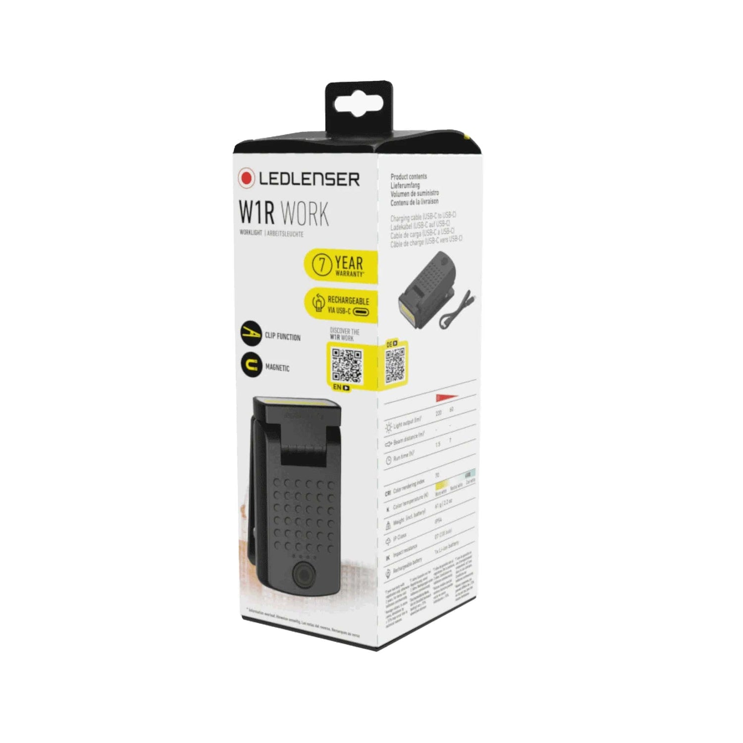 Led Lenser W1R Work Clip Light