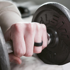 Tactically Engaged Wide Beveled - Silicone Ring 2