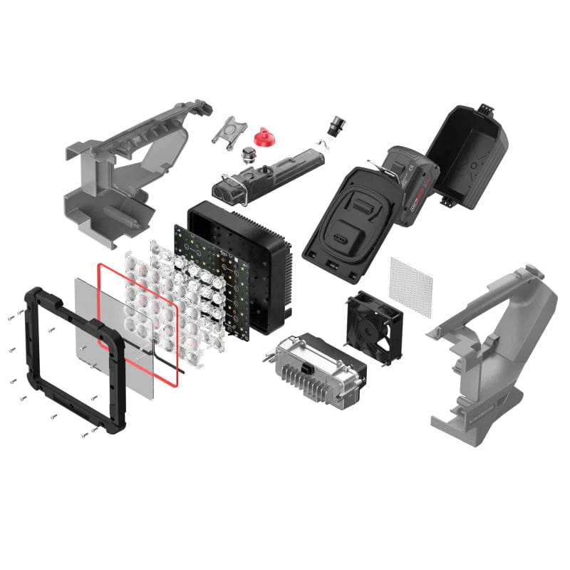 Ledlenser XP30R 32000lm 2000m Spot Range Rechargeable BOSCH (18V) Battery & Remote Control Spotlight