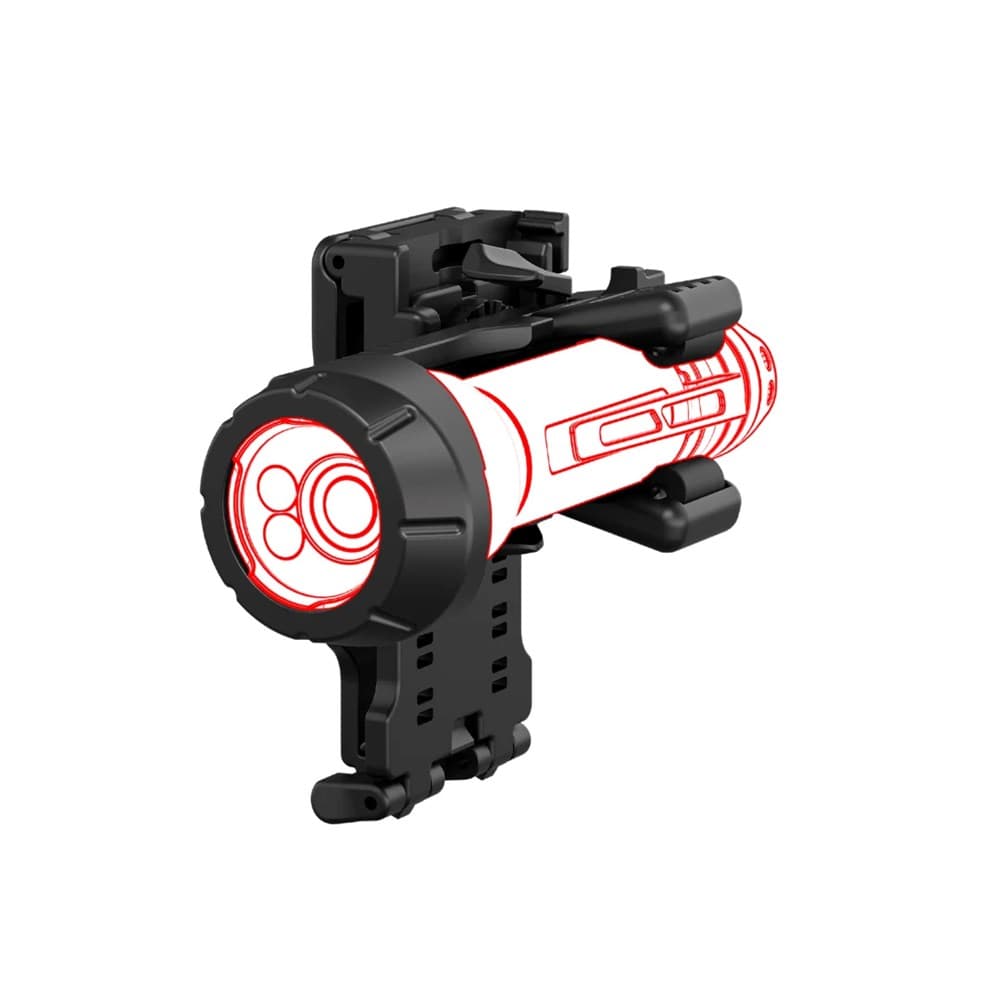Ledlenser Tactical Professional Holster Type D | Suits TAC6R, TAC7R, TT3R, P6R, P7R