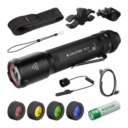 Ledlenser TAC7R Torch Outdoor Set