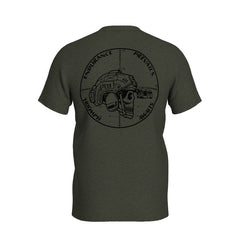 NXT Midnight Warrior Tee Cypress Back