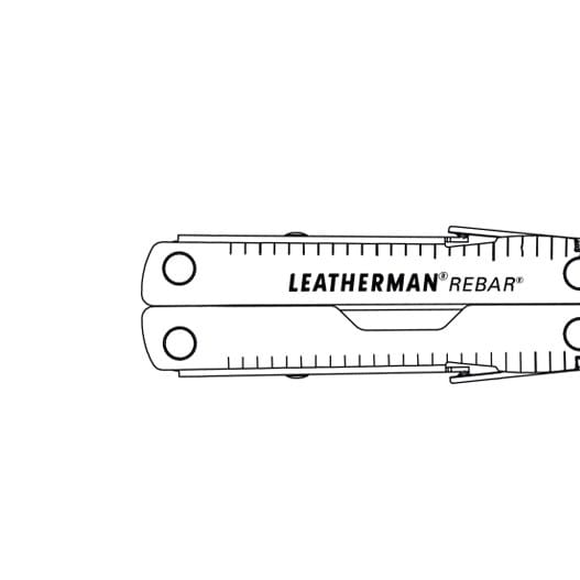 Leatherman Knifeless Rebar with Nylon Sheath
