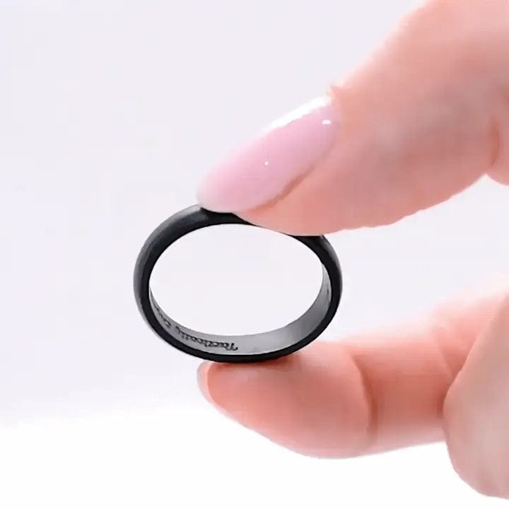 Tactically Engaged Thin Classic Silicone Ring