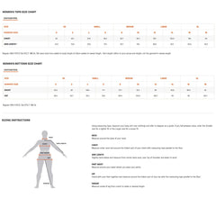 5.11 Women's Taclite Pro Long Sleeve Shirt Sizing Chart
