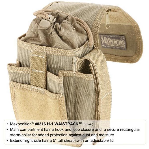 Maxpedition H-1 Waistpack - Main Compartment