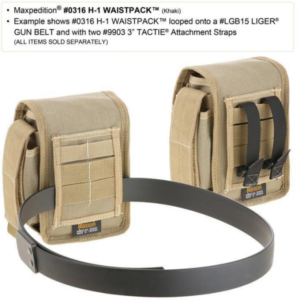 Maxpedition H-1 Waistpack - Attachment Straps