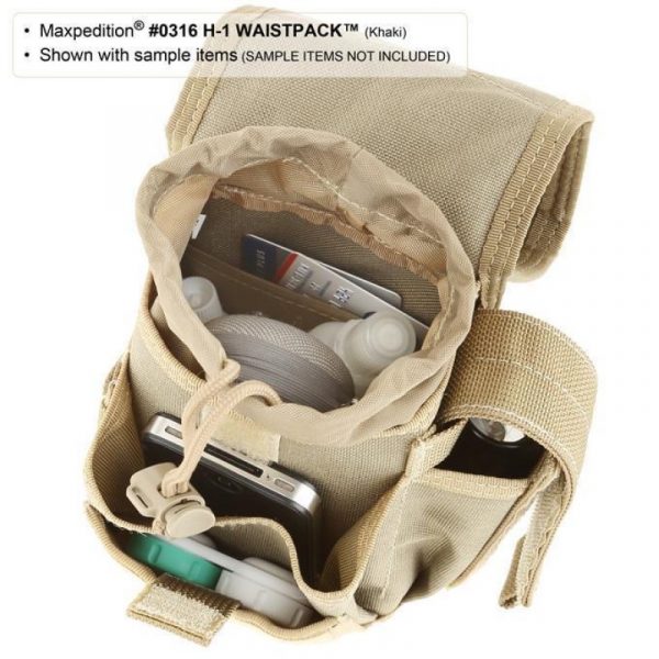 Maxpedition H-1 Waistpack - Inside View