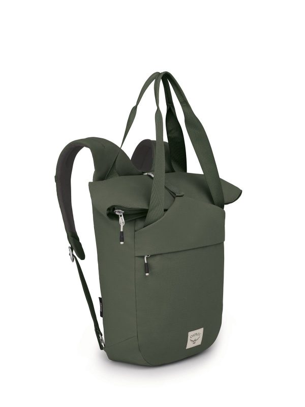 Osprey Arcane Tote Pack - Haybale Green Front