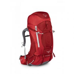 Osprey Ariel AG 55 Women's Pack - Picante Red Front